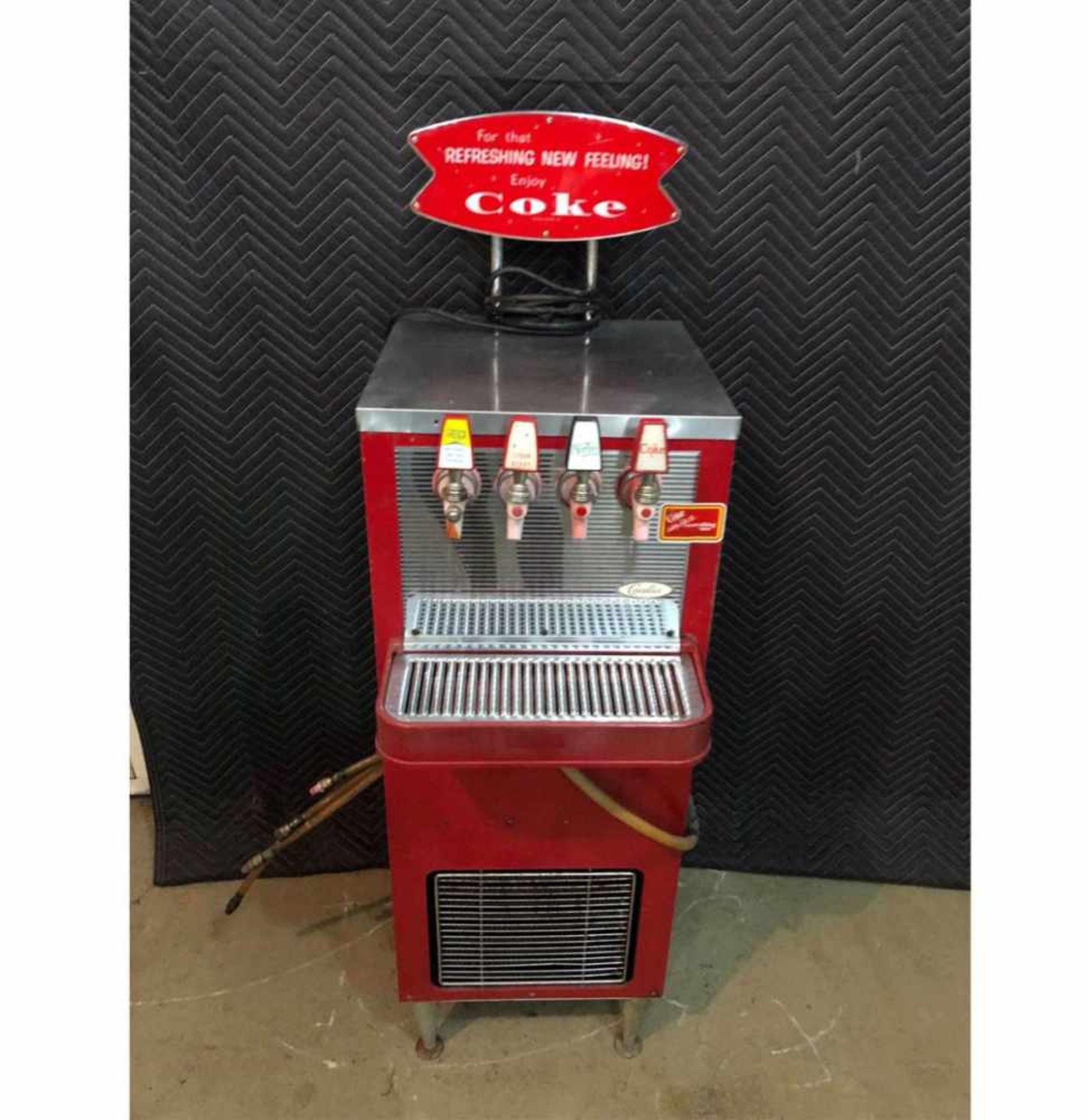 Coca-Cola Premix Dispenser Machine - Very Rare - OriginalPremix refers to a ready-mixed, ready-to-