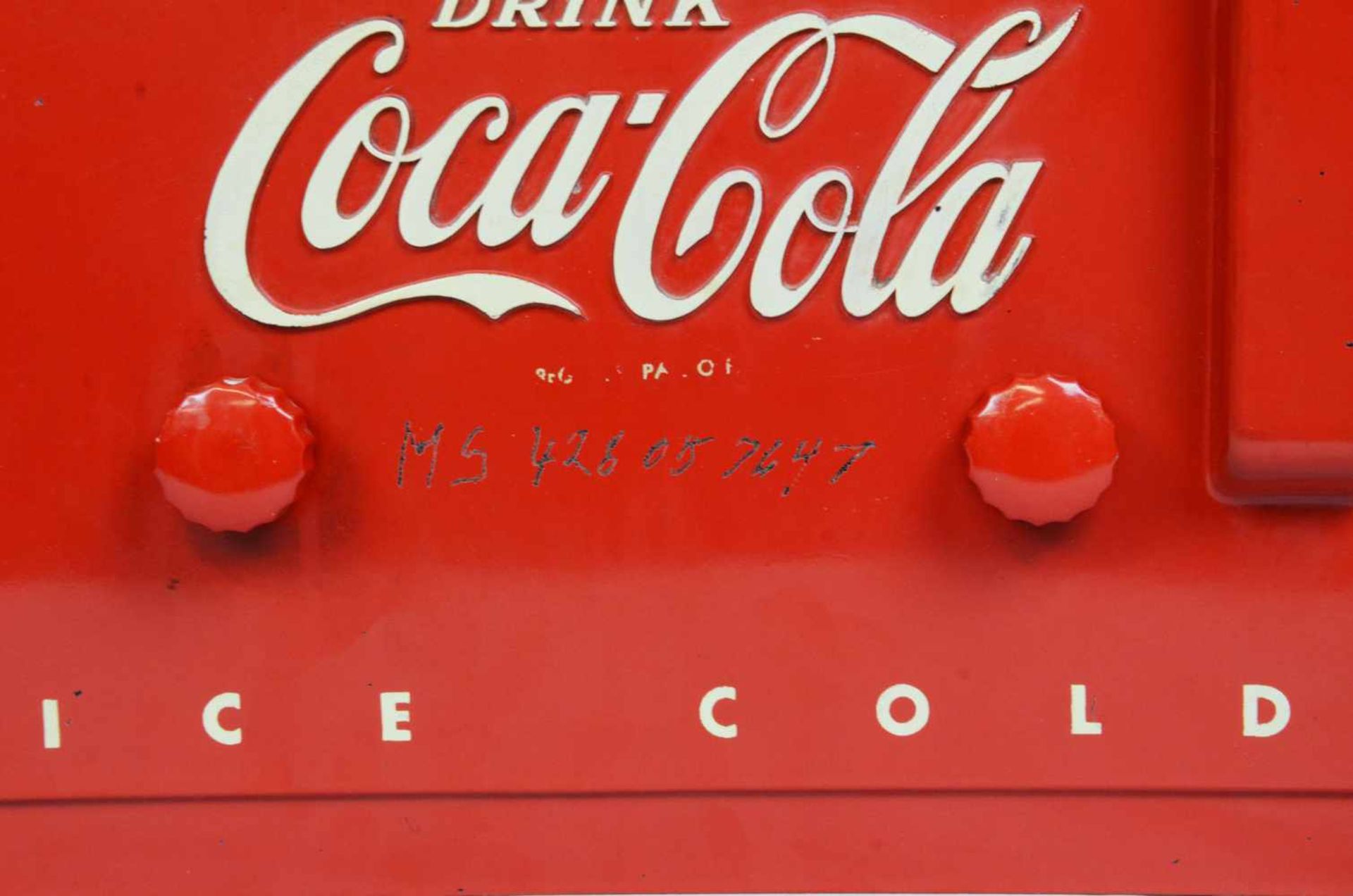 Vintage Coca-Cola radioVintage, Coca-Cola radio in average condition. Radio turns on and appears - Bild 3 aus 8