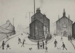 *After Laurence Stephen Lowry RA (1887-1976)