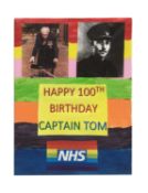 100th NHS birthday card collage