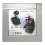 World War II Hero/NHS Hero mirror framed print