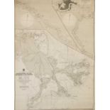 Five Hydrographic Charts of North America