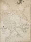 Five Hydrographic Charts of North America