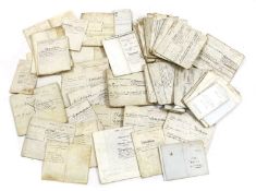 A collection of c80 parchments,