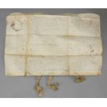 Four C17 Indentures, Ref: LONDON: