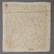 Portuguese Document on Vellum-