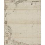 Six hydrographic charts of the China Sea