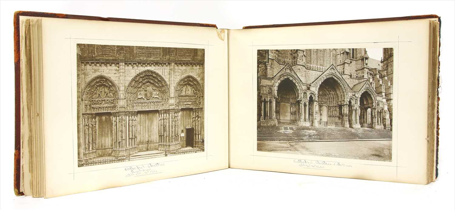 Photograph Album: 1910-1911. British, Belgium and French. - Image 3 of 3