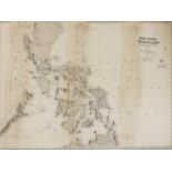 Four hydrographic charts of the East India Archipelago