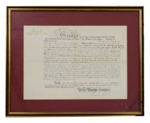 George V Signed: