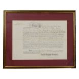 George V Signed: