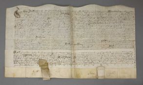 Four C17 Indentures & Documents, Ref: ESSEX: