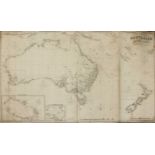 Three hydrographic charts of of Australia