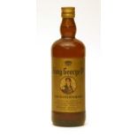 King George IV Old Scotch Whisky, 70 proof, one 26 2/3 fl. ozs bottle