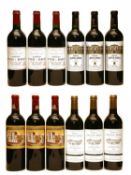 Bordeaux 2001: Ch Leoville Barton, Ch Lynch Bages, Ch Ducru Beaucaillou, Ch Rauzan Segla, three