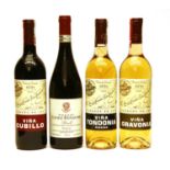 Assorted Italian and Spanish: Luigi Einaudi, Barolo, Terlo, 2012, one bottle and 3 various others