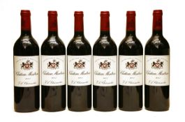 Château Montrose, 2eme Cru Classe, Saint-Estèphe, 2001, six bottles