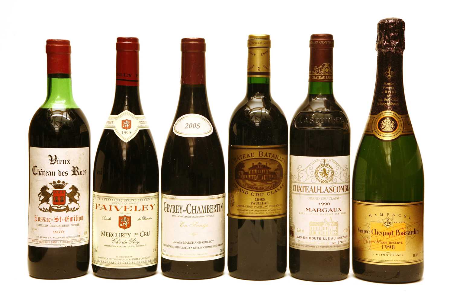 Miscellaneous: Chateau Lascombes, Margaux, 1990, one bottle and five various others