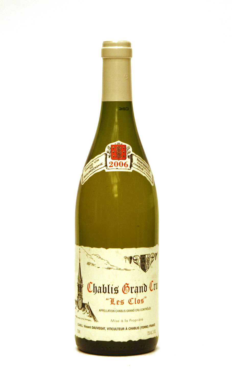 Chablis Grand Cru, Les Clos, Vincent Dauvissat, 2006, one bottle