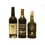 Croft, Vintage Port, 1963, retailed by The Wine Society, one bottle and two other bottles of port