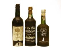 Croft, Vintage Port, 1963, retailed by The Wine Society, one bottle and two other bottles of port