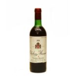 Chateau Musar, Gaston Hochar, 1978, one bottle