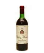 Chateau Musar, Gaston Hochar, 1978, one bottle