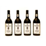 Warres, Vintage Port, 1977, four bottles (in opened owc)