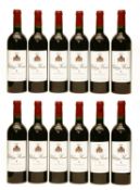 Chateau Musar, Gaston Hochar, 2004, twelve bottles (boxed)