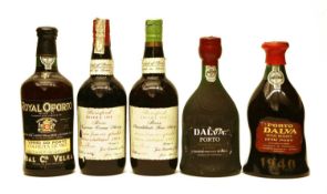 Assorted Port and Sherry: to include Jose Pemartin, Berisford Solera, 1914 and four other bottles