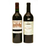 Assorted Bordeaux: Cos d'Estournel, 2eme Cru Classe, Saint-Estèphe, 1999 and Château Clinet,