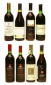 Assorted Australian Wines: Shiraz, Charles Melton, 1990, one bottle and six various other bottles