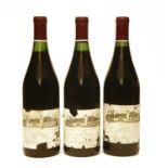 Pinot Noir, Robert Mondavi Winery, Napa Valley, 1977, three bottles