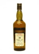 Caol Ila, Aged 20 Years, Limited Edition Single Malt Scotch Whisky, Distilled 1975, bottle no. 0208