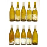 Montagny 1er Cru, Olivier Leflaive, unknown vintage, 3 bottles and 7 other bottles