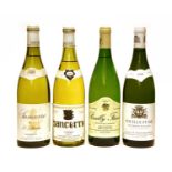 Assorted French White Wine to include: Sancerre, Vacheron, 1984 and three various others