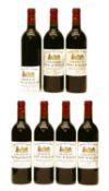 Chateau Yon-Figeac, Saint-Émilion Grand Cru, 2000, seven bottles