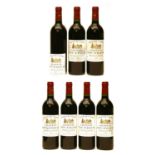 Chateau Yon-Figeac, Saint-Émilion Grand Cru, 2000, seven bottles