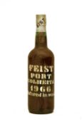 Feist, Colheita Port, 1966, one bottle