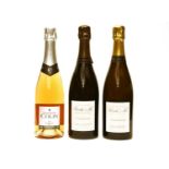 Assorted non-vintage champagne to include: Bérêche & Fils, two bottles and one other