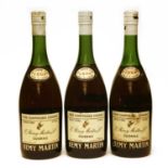 E. Rémy Martin & Co., Fine Champagne Cognac, V.S.O.P., three 24 fl. oz. bottles