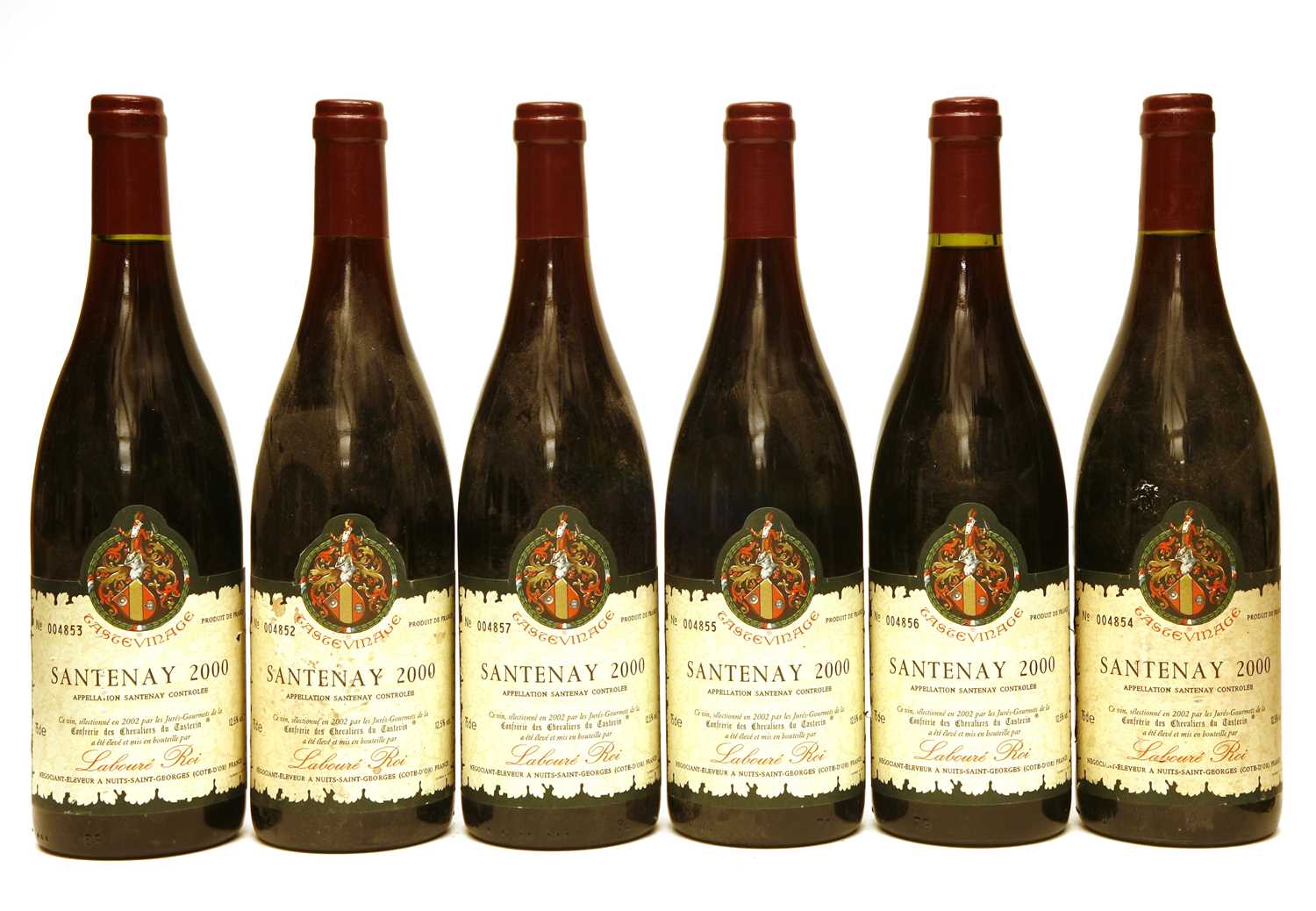 Santenay, Labouré Roi, 2000, six bottles