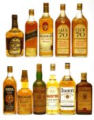 Assorted Whisky to include: Club 70 Special Reserve Whisky, two bottles and nine other bottles