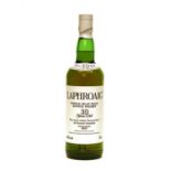 Laphroaig, 10 Years Old, Single Island Malt Scotch Whisky, pre Royal Warrant, one bottle