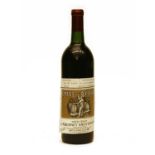 Cabernet Sauvignon, Heitz Wine Cellars, No. 16447, Napa Valley, 1981, one bottle