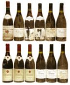 Assorted to include: Paul Jaboulet Aîné, Côte-Rôtie, 1991, one bottle and eleven various others