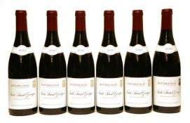 Nuits-Saint-Georges, Domaine Jean Chauvenet, 2012, six bottles (boxed)