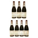 Châteauneuf-du-Pape, Château de Beaucastel, 1991, seven bottles