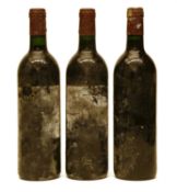 Chateau Cos d'Estournel, 2eme Cru Classe, Saint-Estèphe, unknown vintage, three bottles