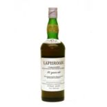 Laphroaig, 10 Years Old, Unblended Islay Malt Scotch Whisky, pre royal Warrant, one bottle